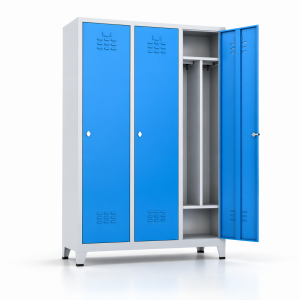 Üçlü Soyunma Dolabı  iç Bölmeli