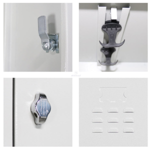 Soyunma Dolabı İç Bölmeli Tek İkili - Görsel 3