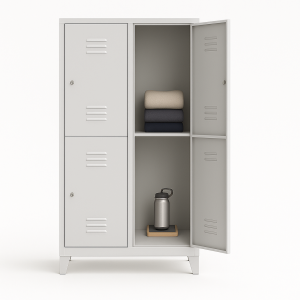 Dörtlü Personel Soyunma Dolabı