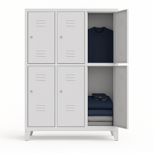 Altılı Personel Soyunma Dolabı