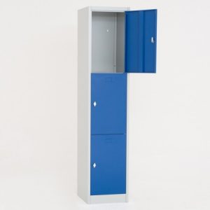 Metal 3lü Soyunma Dolabı Özel - Görsel 3