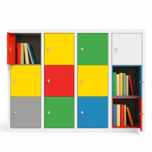 İlk Okul Dolabı 12 Gözlü