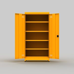 Kimyasal Malzeme Dolabı Ağır Taşıma Kapasiteli - Görsel 4