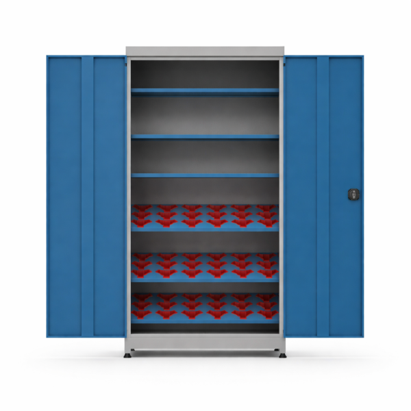 6 Raflı Cnc Malzeme Takım Dolabı