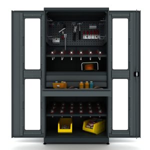 Cnc Dolabı 3 Çekmece 2 Raflı 36 Cnc Tutuculu