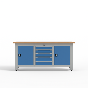 Çalışma Masası Çekmeceli Dolaplı - Görsel 1